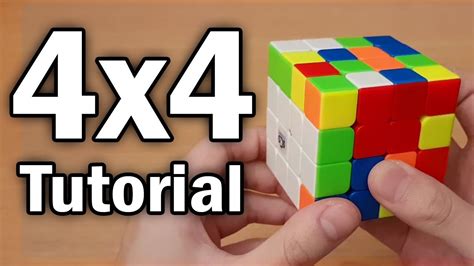 4x4one|How To Solve the 4x4 Rubik's Cube .